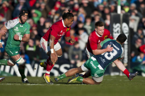 Connacht Rugby vs Munster Rugby, Guinness PRO12, The Sportsground, Galway, Ireland, April 16, 2016